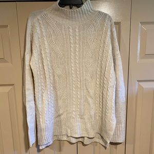 Sanctuary Light Beige Cable Knit Sweater